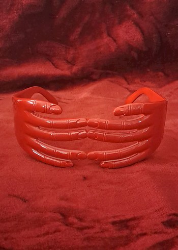 Kırmızı Avant-Garde Elastik parti gözlüğü - Görsel 4