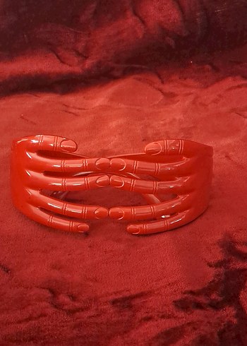 Kırmızı Avant-Garde Elastik parti gözlüğü - Görsel 5