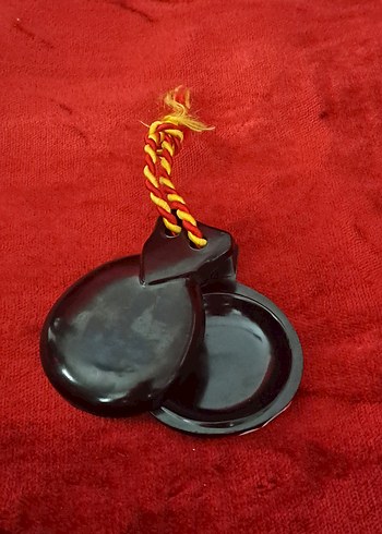 El Boyaması İspanyol 2 adet kastanyet - Görsel 7