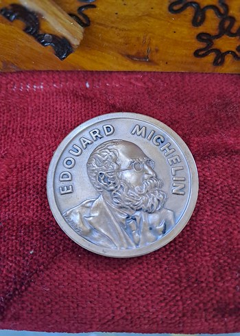 Beden Bronz Edouard Michelin madalyon