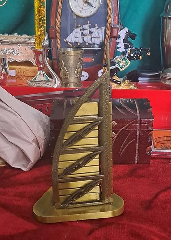 Bronz Renkli Modern Burj Dubai kule - Görsel 2