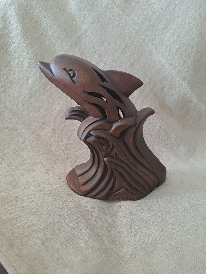 El yapımı sanatçı imzalı Yunus Figürü - Görsel 2