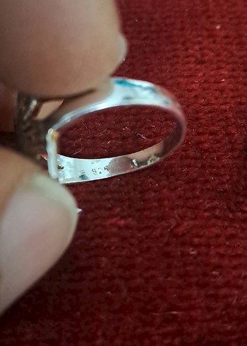 Kelebek Detaylı Bohem gümüş Kadın Yüzük - Görsel 4