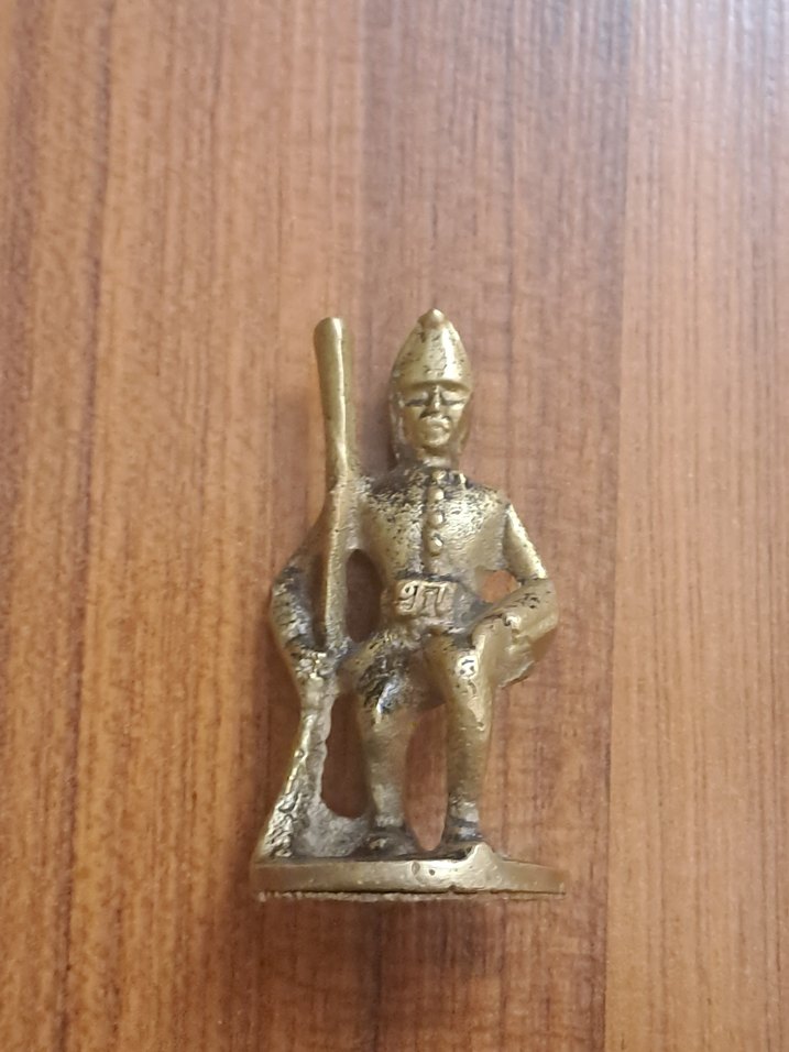 Pirinç Asker Figürin - Görsel 2