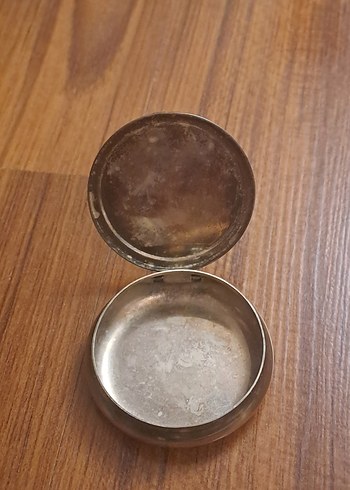 gümüş kaplama enfiye kutusu - Görsel 2