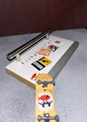 Parmak Kaykay Rampası Fingerboard mini kaykay spot Fishgerboards - Görsel 5