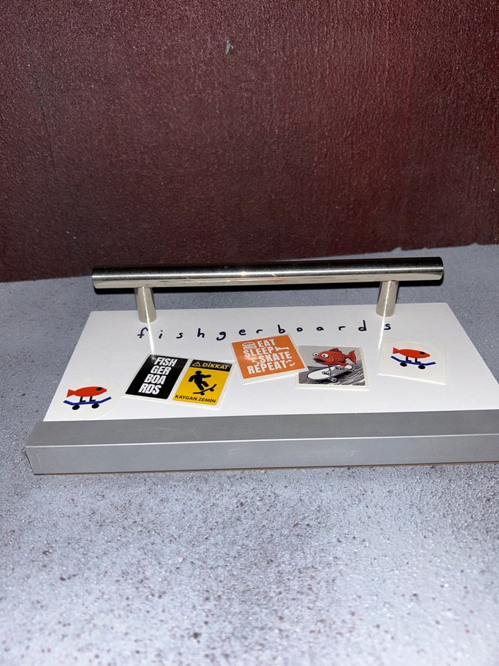 Parmak Kaykay Rampası Fingerboard mini kaykay spot Fishgerboards - Görsel 4
