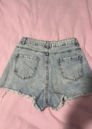 Kadın Mini Denim Şort - Görsel 3
