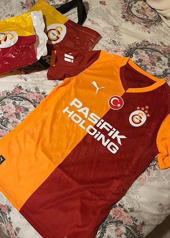 Galatasaray Kırmızı-Turuncu Erkek Forma - Görsel 5