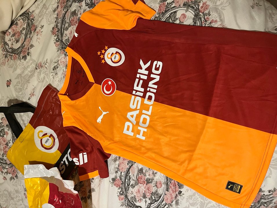 Galatasaray Kırmızı-Turuncu Erkek Forma - Görsel 2