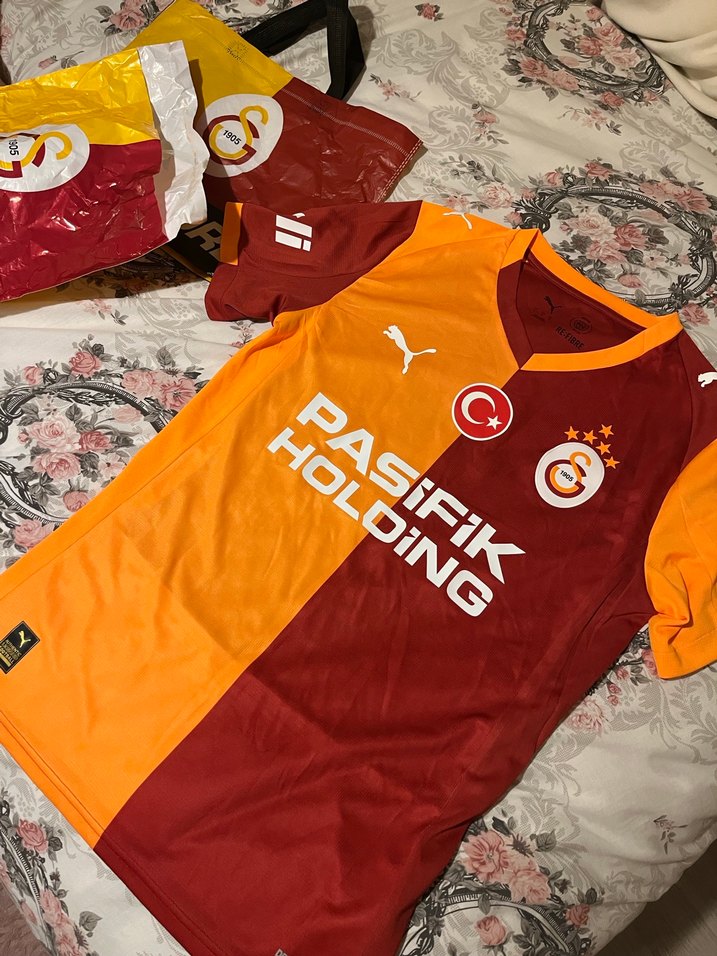 Galatasaray Kırmızı-Turuncu Erkek Forma - Görsel 5
