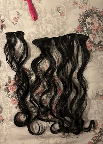 Siyah çıt çıt saç - Görsel 3