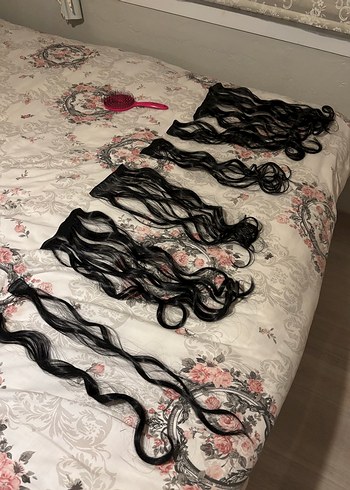 Siyah çıt çıt saç - Görsel 4