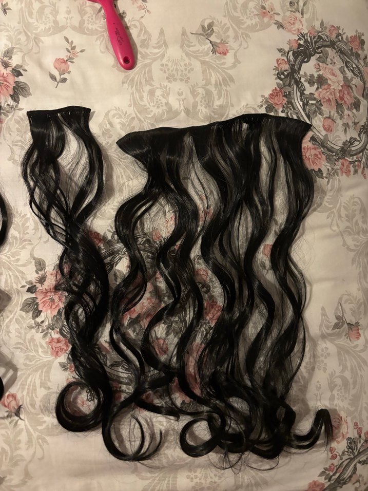 Siyah çıt çıt saç - Görsel 3