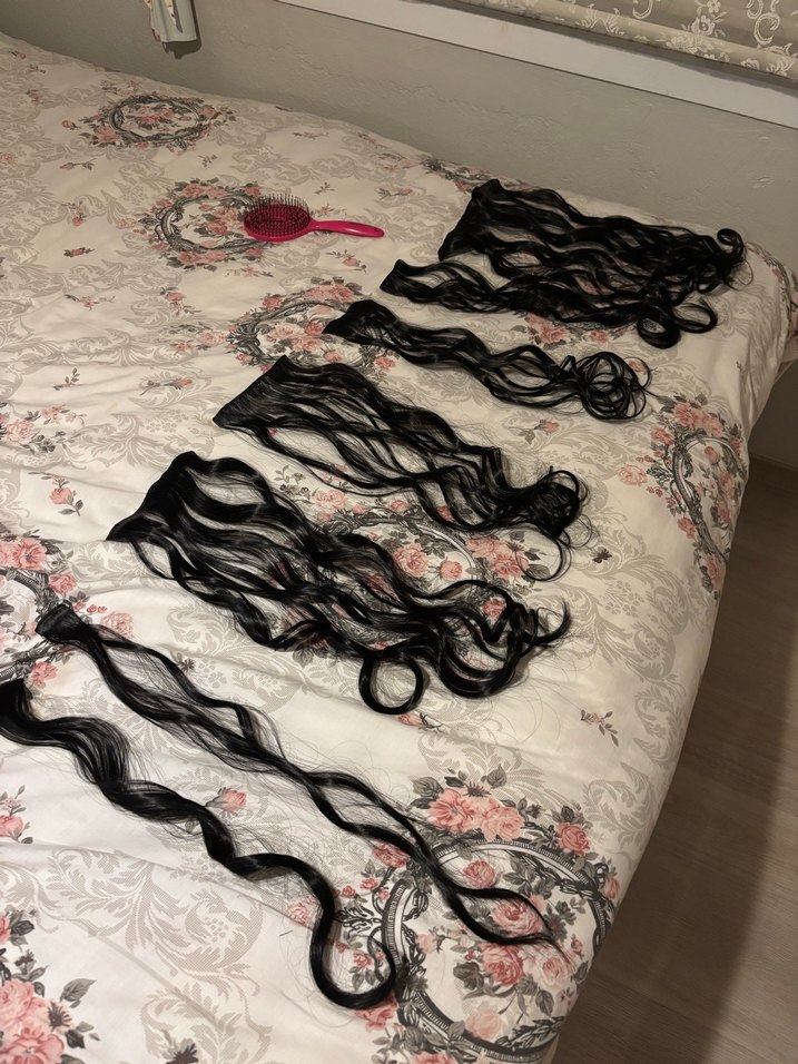 Siyah çıt çıt saç - Görsel 4