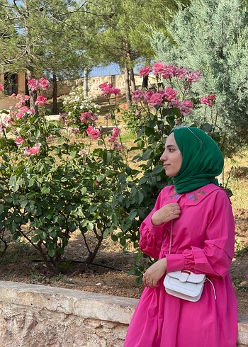 Şeffaf Pudra Renk Uzun Kadın Yağmurluk - Görsel 2