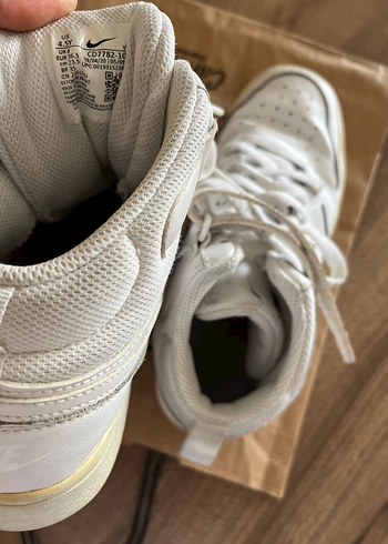 Beyaz Bağcıklı Kadın Spor Ayakkabı - Görsel 4