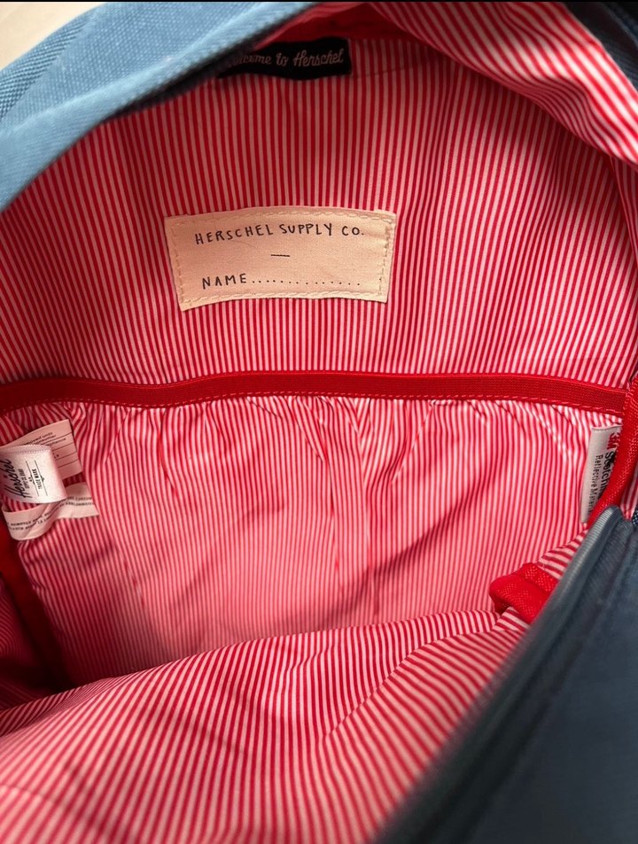 Herschel Okul Çantası Siyah Puantiyeli Cepli - Görsel 3