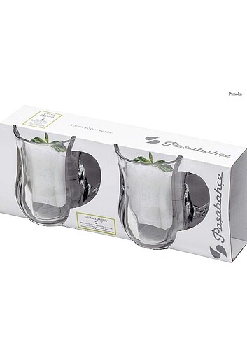 paşabahçe gurme ayran bardağı 2'li 350 cc