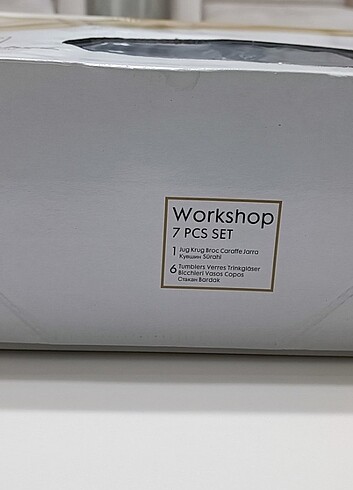 Beden altın Renk Paşabahçe workshop 7 parça sürahi takımı