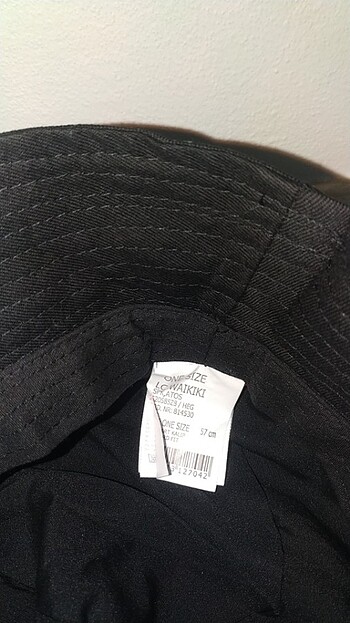 Beden siyah Renk Bucket Balıkçı Şapka