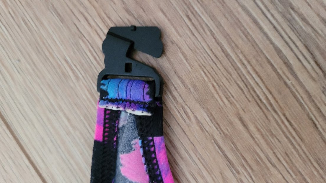 Renkli Tie-Dye Strappy Bikini Üstü - Görsel 4