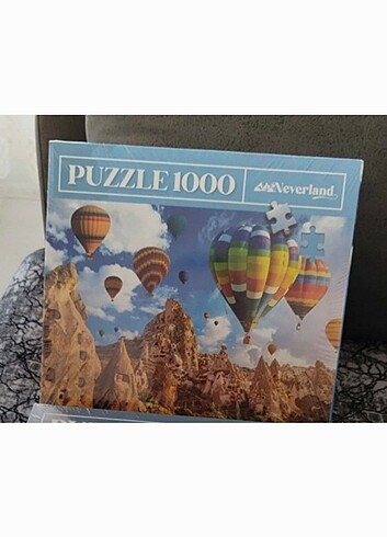 1000 Parça puzzle Kapadokya