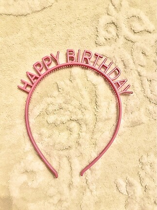 #Happy #birthday #taç sıfır ürün. Doğum günü icin eğlenceli taçl