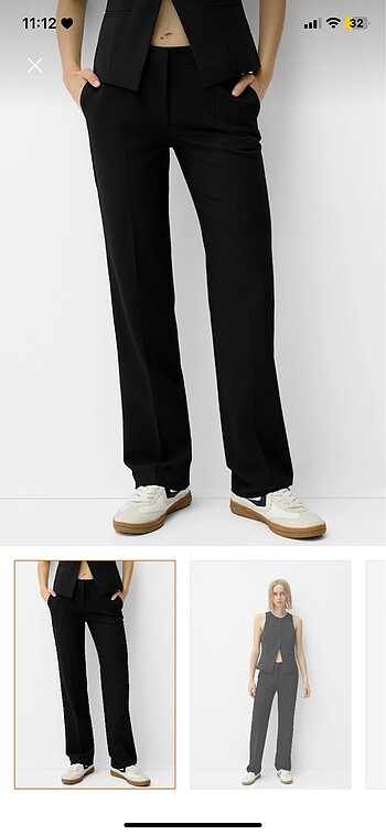 Bershka Bershka düşük bel pantolon