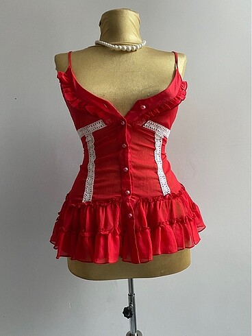 American Vintage Red blouse