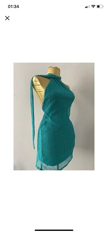 American Vintage fishnet dress