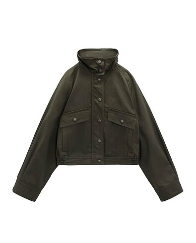 Zara crop bomber ceket
