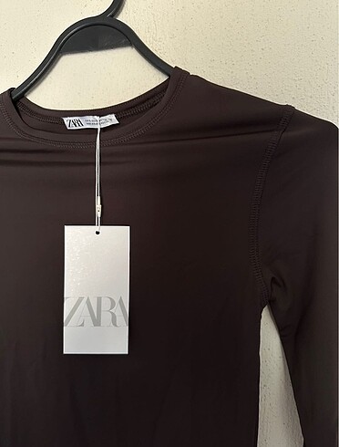Zara poliamid kadın bluz - Görsel 5