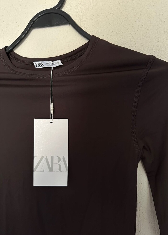 Zara poliamid kadın bluz - Görsel 5