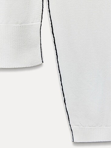 Zara bisiklet yaka hırka - Görsel 7