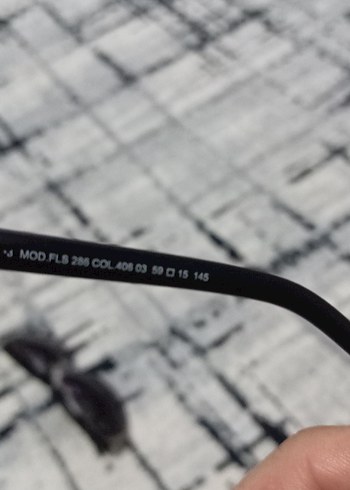 Şeffaf Siyah Kadın Güneş Gözlüğü - Görsel 6