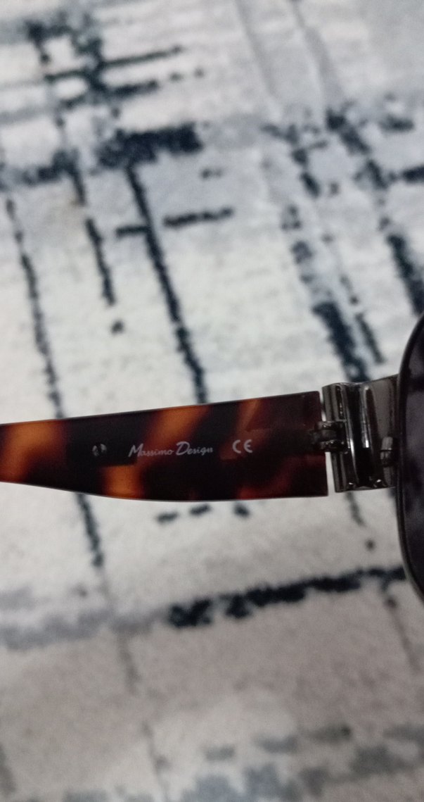 Gri Kadın Gözlük, Kürk Detaylı - Görsel 5