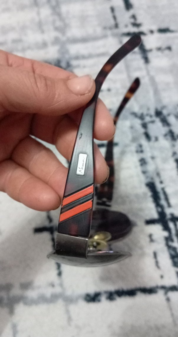 Gri Kadın Gözlük, Kürk Detaylı - Görsel 3