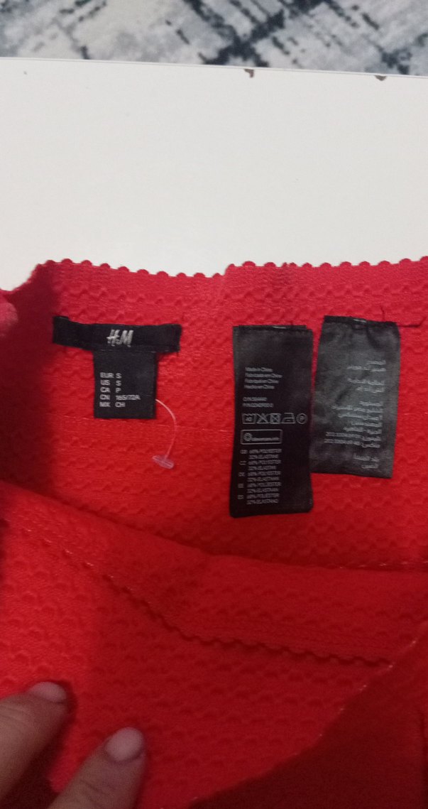 Kırmızı Pilili Midi Kadın Etek - Görsel 3