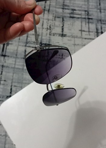 Şeffaf Mor Minimalist Kadın Gözlüğü - Görsel 6