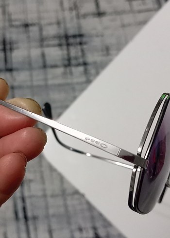 Şeffaf Mor Minimalist Kadın Gözlüğü - Görsel 7