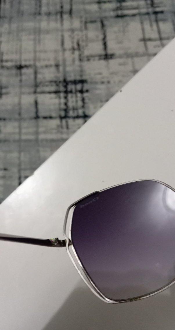 Şeffaf Mor Minimalist Kadın Gözlüğü - Görsel 3