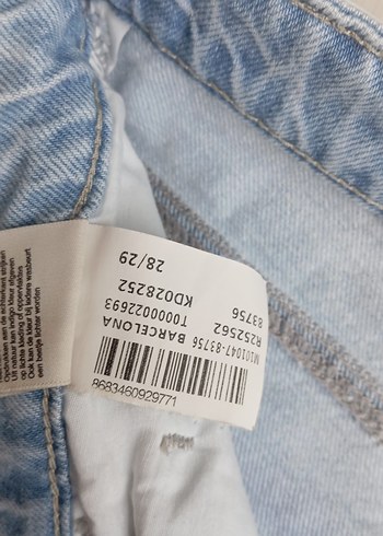 Mavi Loose Fit Yırtık Detaylı Midi Kot Pantolon - Görsel 6