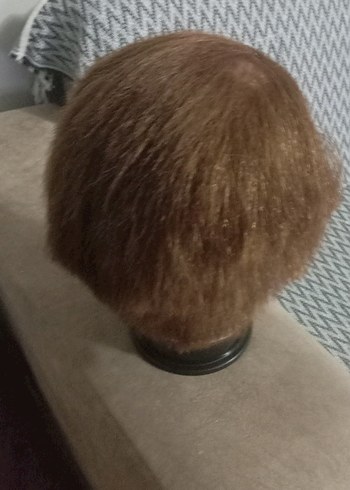 Minimalist Kahverengi Sentetik Kumaş Saç Aksesuarı - Görsel 7