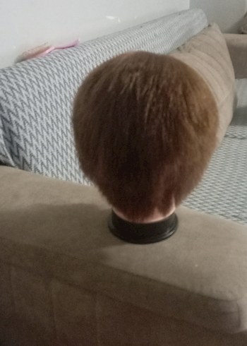 Minimalist Kahverengi Sentetik Kumaş Saç Aksesuarı - Görsel 6