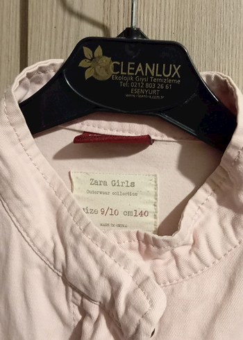 Düğmeli Pembe Nakışlı Kadın Ceket - Görsel 7