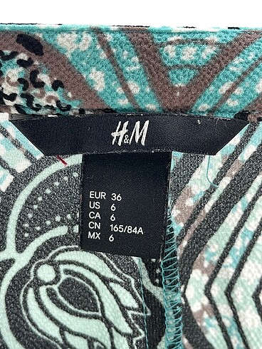 36 Beden çeşitli Renk H&M Uzun Elbise %70 İndirimli.