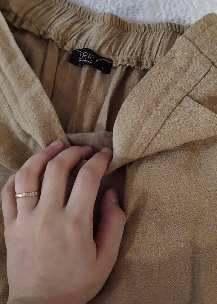 Keten pantolon  - Görsel 3