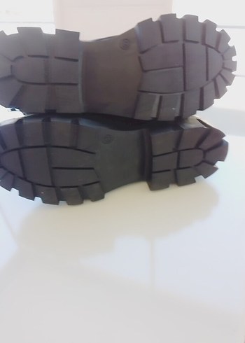 Siyah Gotik Platform Topuklu Botlar - Görsel 6