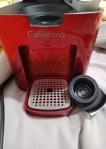 Kırmızı Cafissimo Kahve Makinesi